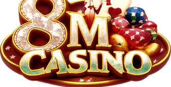 8m casino logo